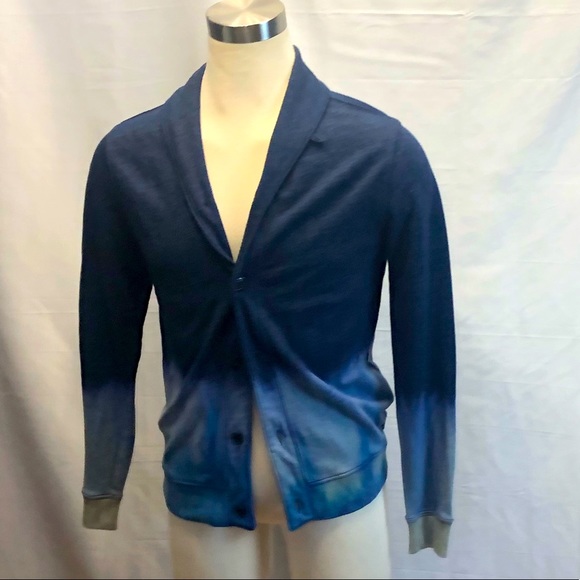 1 of one ♥️Hand tie-dyed ombré cardigan SM one of a kind - Picture 7 of 10